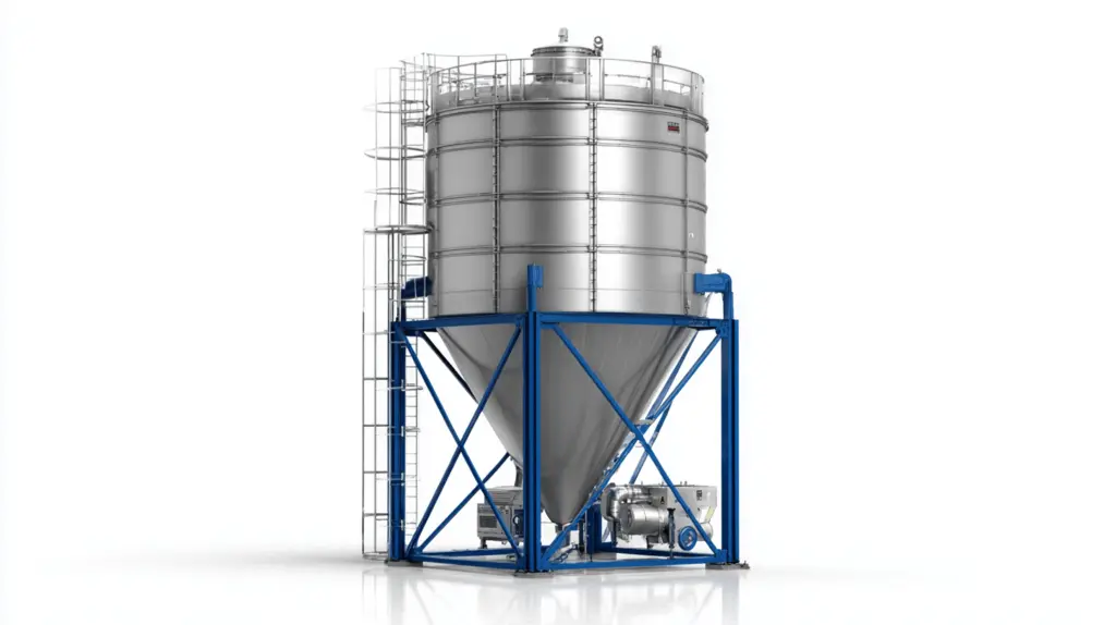 silo de armazenagem inox